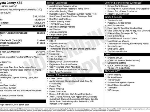 Used 2022 Toyota Camry XSE image 11