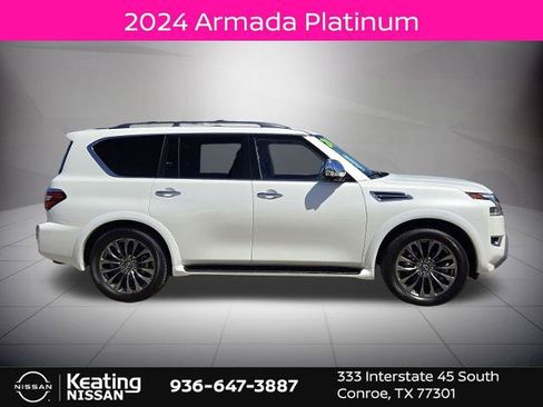 Certified 2024 Nissan Armada Platinum w/ Cargo Package image 2