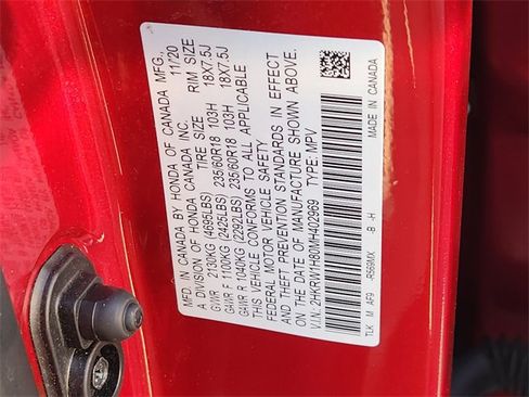 Certified 2021 Honda CR-V EX-L image 21