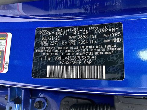 Used 2023 Hyundai Elantra SEL w/ Cargo Package image 37