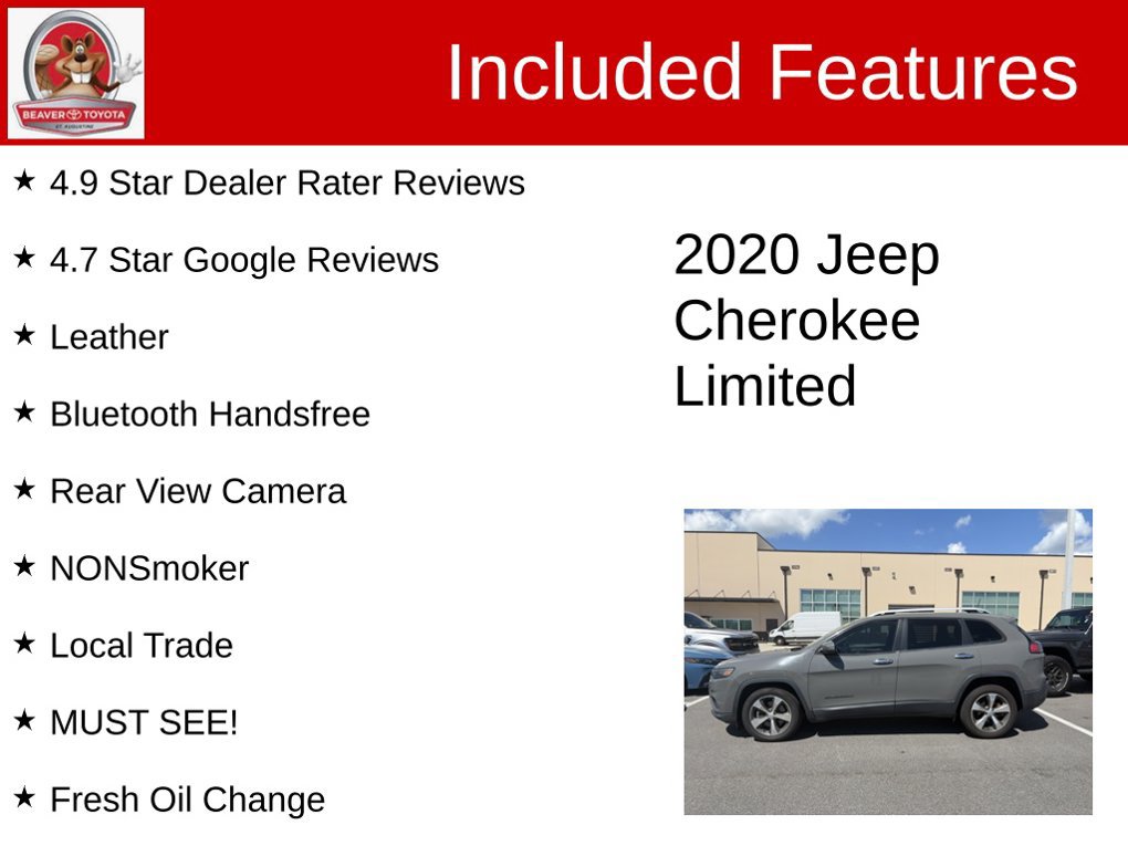 Used 2020 Jeep Cherokee Limited FWD image 5