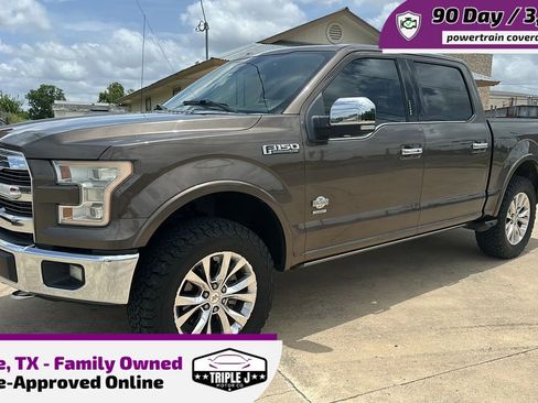 Used 2015 Ford F150 King Ranch w/ Equipment Group 601A Luxury AWD/4WD image 1