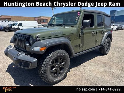 Used 2022 Jeep Wrangler Unlimited Sport AWD/4WD image 1