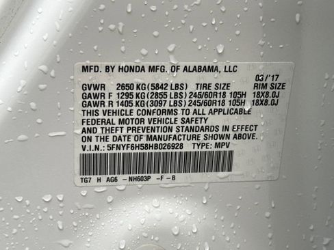 Used 2017 Honda Pilot EX-L image 30