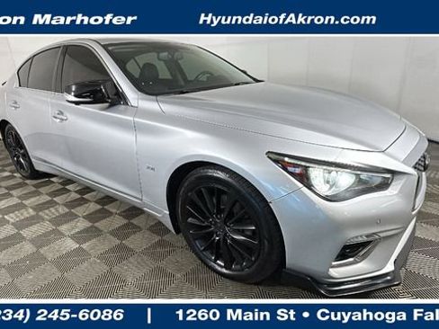 Used 2018 INFINITI Q50 Luxe w/ Essential Package (3.0T Luxe) AWD/4WD image 1