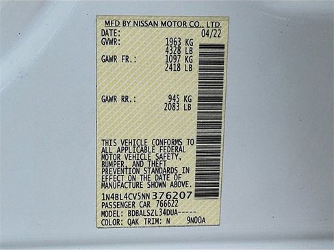 Used 2022 Nissan Altima 2.5 SR image 31