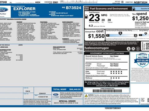 Used 2022 Ford Explorer XLT RWD image 2