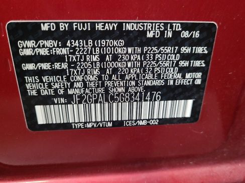 Used 2016 Subaru Crosstrek 2.0i Limited image 33