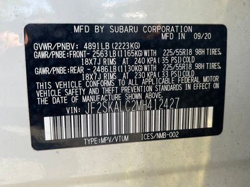 Used 2021 Subaru Forester Sport w/ Popular Package #2 AWD/4WD image 30
