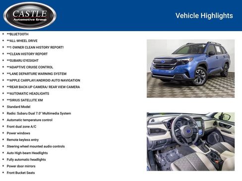 Used 2025 Subaru Forester AWD/4WD image 3