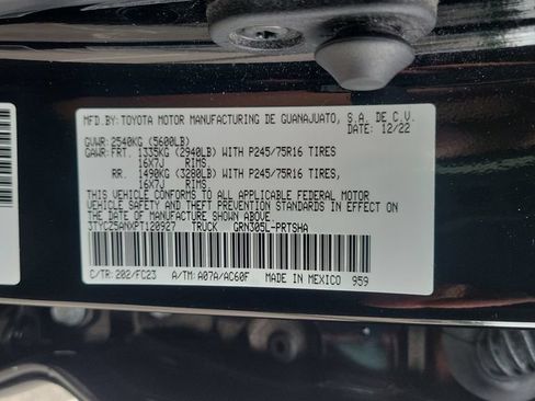 Certified 2023 Toyota Tacoma SR5 AWD/4WD image 24