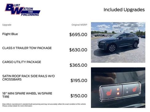 Used 2021 Lincoln Nautilus Reserve w/ Class II Trailer Tow Package AWD/4WD image 3