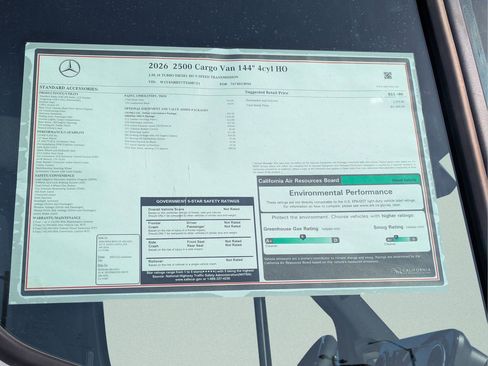 New 2026 Mercedes-Benz Sprinter 2500 image 13