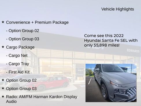 Used 2022 Hyundai Santa Fe SEL w/ Convenience + Premium Package AWD/4WD image 11