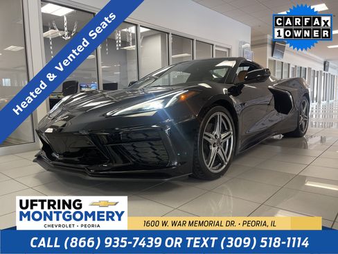 Used 2023 Chevrolet Corvette Stingray Preferred Conv w/ Chrome Exterior Badge Package image 1