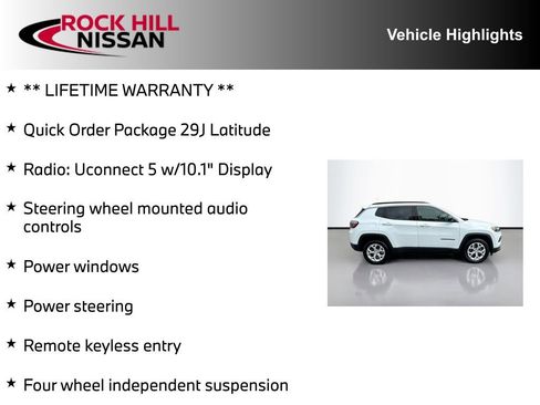 Used 2024 Jeep Compass Latitude AWD/4WD image 5