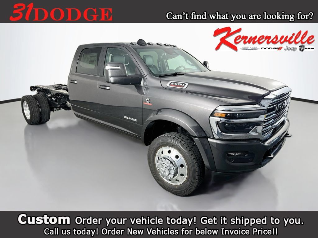 New 2026 RAM 4500 4x4 Crew Cab DRW w/ Laramie Trim Package image 1