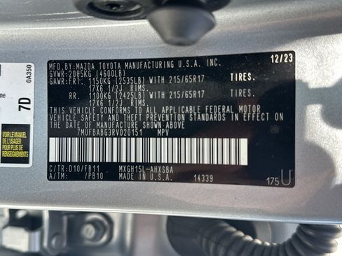 Certified 2024 Toyota Corolla Cross AWD Hybrid image 35
