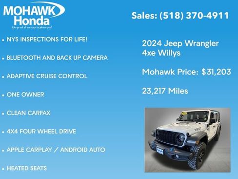Used 2024 Jeep Wrangler Unlimited AWD/4WD image 7