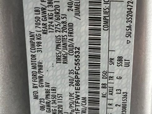 Used 2023 Ford F150 XLT w/ Equipment Group 302A High image 72