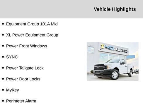 Used 2019 Ford F150 XL w/ Equipment Group 101A Mid image 2