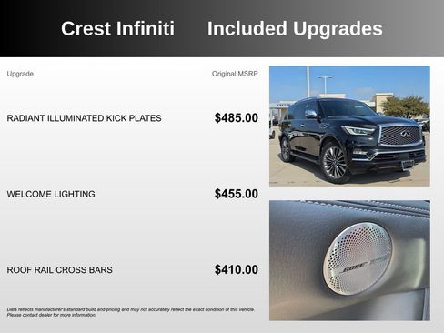 Used 2021 INFINITI QX80 Sensory w/ Cargo Package image 5
