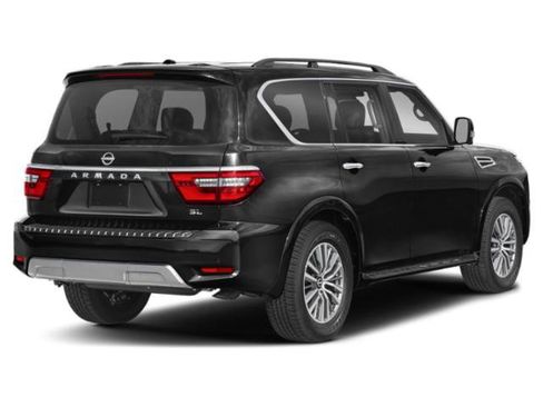 Used 2023 Nissan Armada SL w/ Midnight Edition Package RWD image 2