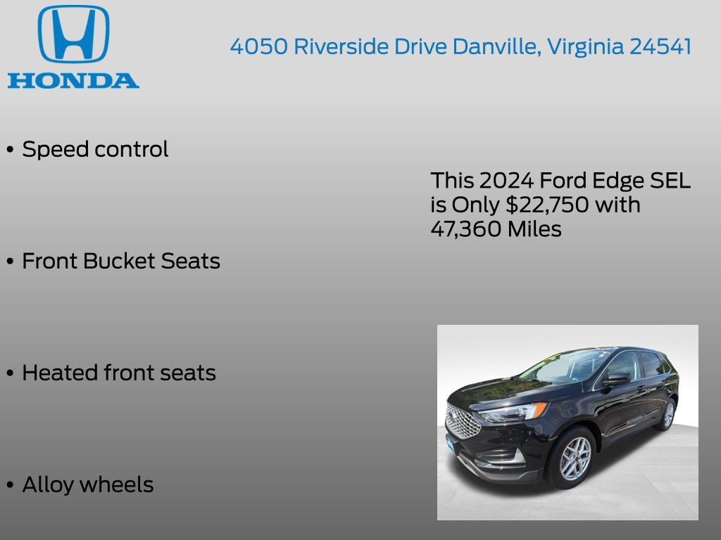 Used 2024 Ford Edge SEL AWD/4WD image 22
