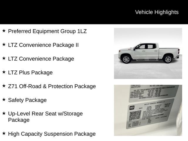 Certified 2024 Chevrolet Silverado 1500 LTZ AWD/4WD image 27