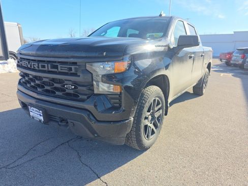 Used 2023 Chevrolet Silverado 1500 Custom w/ LPO, Dark Essentials Package image 1