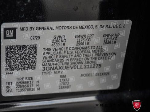 Used 2020 Chevrolet Equinox LT image 20