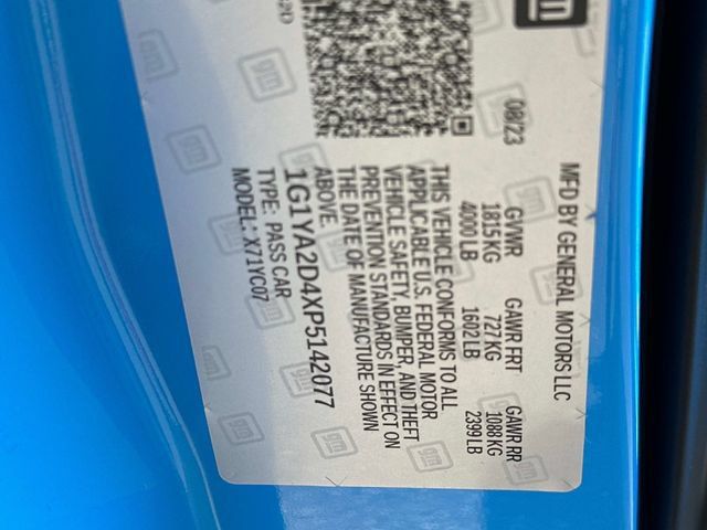 Used 2023 Chevrolet Corvette Stingray Coupe w/ Battery Protection Package RWD image 16