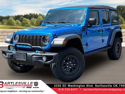 Used 2023 Jeep Wrangler Unlimited Rubicon 4xe AWD/4WD image 1