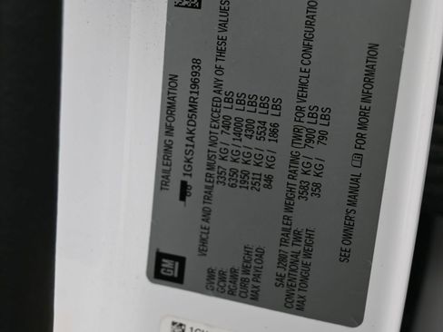 Used 2021 GMC Yukon SLE w/ Gmc Pro Safety Plus Package image 18