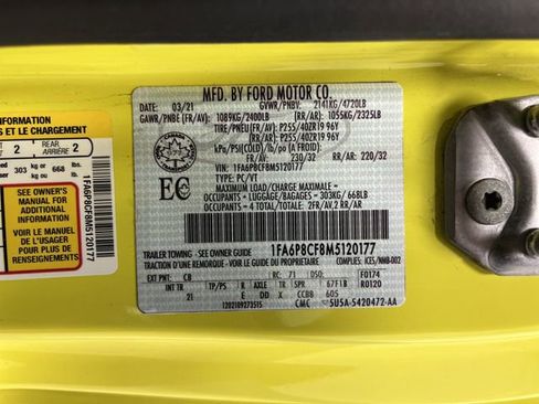 Used 2021 Ford Mustang GT w/ GT Performance Package image 35