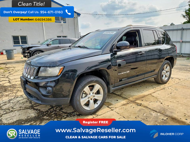 Used 2014 Jeep Compass Latitude w/ Sun/Sound Group AWD/4WD image 1