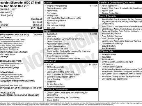 Used 2024 Chevrolet Silverado 1500 LT Trail Boss w/ LT Trail Boss Premium Package AWD/4WD image 6