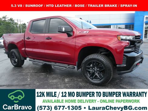 Used 2022 Chevrolet Silverado 1500 LT Trail Boss w/ LT Trail Boss Premium Package AWD/4WD image 1