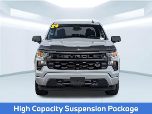 Used 2024 Chevrolet Silverado 1500 Custom w/ Turbomax Blackout Package AWD/4WD image 11