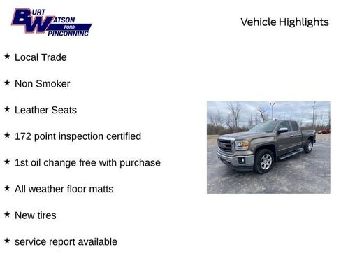 Used 2014 GMC Sierra 1500 SLT w/ SLT Preferred Package AWD/4WD image 10