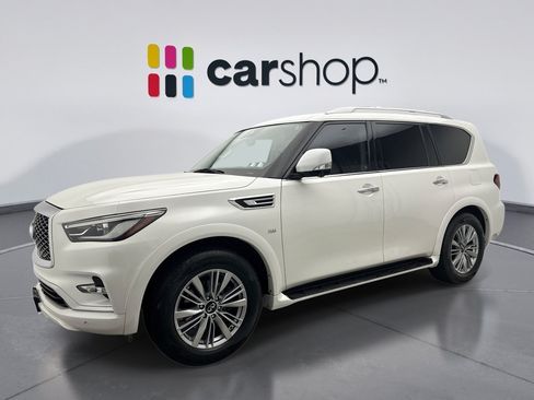 Used 2019 INFINITI QX80 Luxe w/ Cargo Package RWD image 1