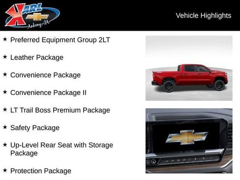 New 2026 Chevrolet Silverado 1500 LT Trail Boss w/ LT Trail Boss Premium Package AWD/4WD image 3