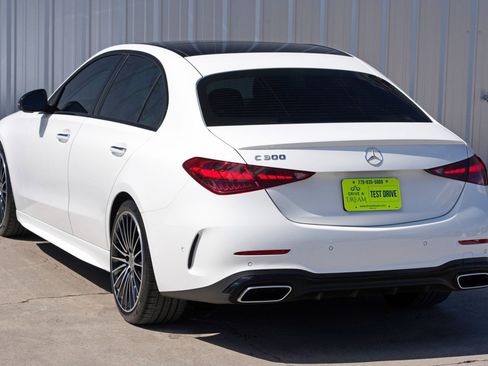 Used 2025 Mercedes-Benz C 300 Sedan w/ AMG Line w/ Night Package image 56