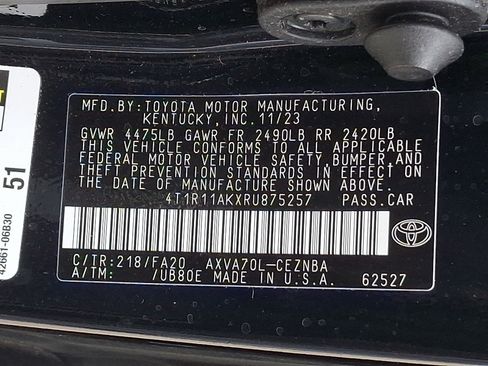 Used 2024 Toyota Camry LE w/ Convenience Package FWD image 27