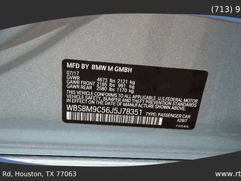 Used 2018 BMW M3 RWD image 76