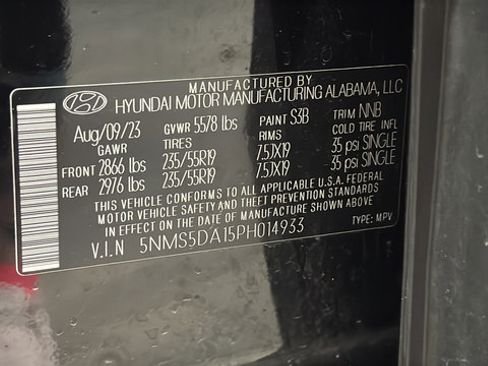 Used 2023 Hyundai Santa Fe Limited AWD/4WD image 28