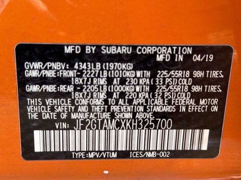 Used 2019 Subaru Crosstrek 2.0i Limited w/ Popular Package #4 AWD/4WD image 26