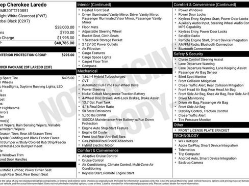 New 2026 Jeep Cherokee Laredo AWD/4WD image 4