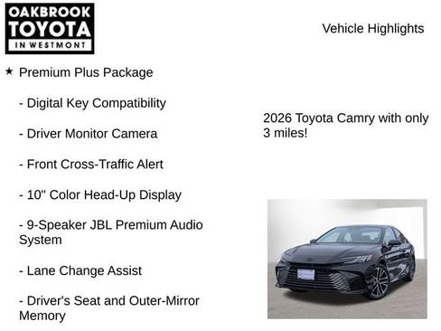 New 2026 Toyota Camry XLE image 7
