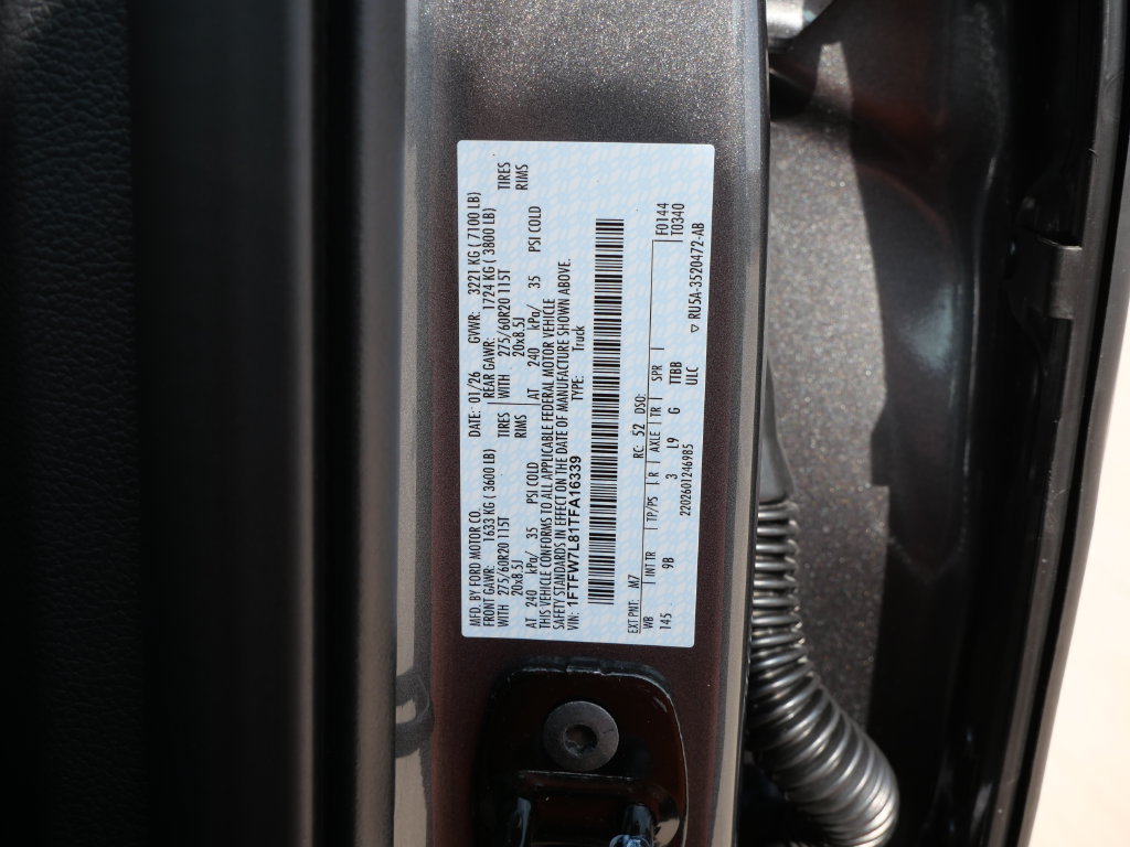 New 2026 Ford F150 Platinum w/ Equipment Group 701A Standard AWD/4WD image 29